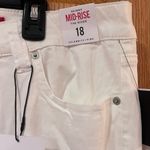 Celebrity Pink  Mid-Rise The Rider Skinny Stretch Ankle Jeans Optic White Size 18 Photo 7