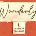 Wonderly  Large Terracotta Button-Down Shirt Photo 2