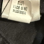 ANINE BING Jeans Womens 28 Black Raw Hem Straight Leg Cropped Mid Rise Photo 9