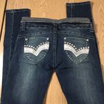 Playboy Womens Vintage Stretchy Skinny Jeans with Rhinestones Size 3/4 (25) Photo 2