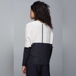 Lululemon  After Class Cardigan Heathered Beige & Black Size 4 Photo 1