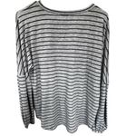 Juicy Couture  Gray and Black Striped Top Photo 1