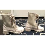 Qupid  Renley Lace Up Combat Boots Photo 8