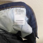 Vigoss Women's Marley Mid Rise Denim Shorts Size 24W Dark Wash Stretch Photo 6