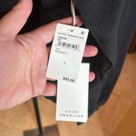 Good American NWT  Black Thermal Boyfriend Waffle Top Size 4X (6) Photo 2