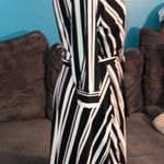 H&M NWT Striped Wrap Dress, Small Photo 2