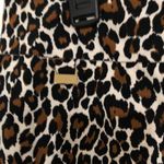 Premise NWT Women's Brown Leopard Print Animal Print Pull On Ankle Pants XL Photo 3