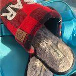 Dearfoams Women's Mama Bear Buffalo Check Clog Slipper Photo 3