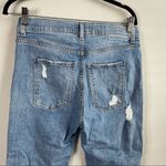 Revice Denim Revice Dream fit straight‎ leg raw hem high rise distressed jeans size 32 Photo 6