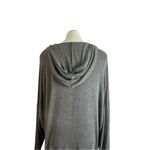 Young Fabulous and Broke Ottawa Oversized Women's Gray Hooded Sweater cardigan Size M Photo 9