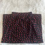 Princess Polly  Women's‎ Black Red Floral Midi Skirt Boho Y2K Vintage Size 4 Photo 8