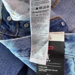 Levi's NWT  Premium 501 Skinny Jeans Medium Indigo Destructed 30x28 Photo 8