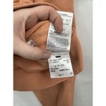 Levi's Levi Cropped Sweatshirt Women Small Orange Crew Neck Athleisure Loungewear Photo 6