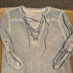 Entro  Light Blue Denim Dress Photo 1