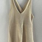 Free People Beach Clear Skies Fauxchet Sweater Romper Boho Beachy Coastal Med Photo 0