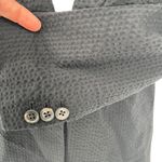 J.Crew  Eniko Seersucker One Button Blazer Suit Jacket Black Size 2 Photo 8