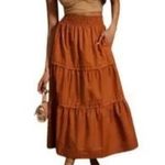 Anthropologie Maeve by  Somerset Skirt Cedar XS Photo 0