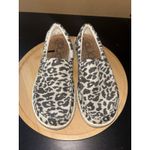 Hey Dude  Womens Misty Woven Cheetah Grey Slip‎ On Shoes Light Weight Size 6 Photo 2