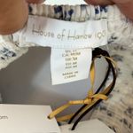 House of Harlow 1960 Linen Floral Smocked Midi Dress White Size M Photo 10