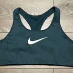 Nike ‎ Dri-Fit Racerback Green Sports Bra Size XL Photo 0