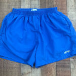 Dolfin Vintage 90s Womens Shorts Small Blue Supplex Nylon USA Retro Running Swim Photo 0