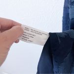 Shoshanna Midnight Off-The-Shoulder Jacquard Tiered Maxi Dress in Navy Photo 7