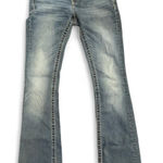 Miss Me  Chloe Bootcut Jeans Size 26 Embellished Pockets Stretch Denim READ Photo 0