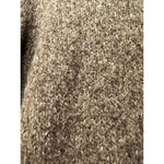 Cambridge Dry Goods Woman Full Zip Hooded Sweater Size X Wool Alpaca Blend Warm Brown Photo 3