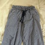 Edikted BRAND NEW WITH TAGS seaside striped pants pinstripe linen esqe pants Photo 2