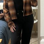 Madewell Cropped Flannel Shirt Jacket Photo 1