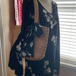 Aqua Dresses Blue Floral Bell Sleeve Mini Dress Photo 6