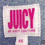 Juicy Couture Juicy by  Blue Denim Jacket with Patches Photo 5