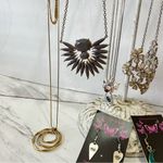 None Lot Bundle DIY Jewelry 55 PCS. Bracelets Neckless Rings Earrings Photo 8