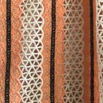 Sugar Lips ‎ peach lattice halter top Photo 4