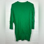 CAbi  Woman’s Deep Green Lightweight Clean Beauty Blouse Size Medium Photo 4