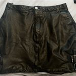 Altuzarra  Black Leather Skirt Photo 0