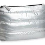 L’Oréal Paris Silver Puffer Cosmetic Pouch Photo 0