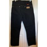 Wrangler  jeans black size 11 women's 32/30 straight leg Photo 2