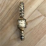 Bulova  Super Rare Vintage Mechanical Ladies Watch Gold Plated Case Bracelet Photo 2