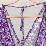 Feather Find Purple Sequin Paisley Kaftan Maxi Dress NWOT Size undefined Photo 7