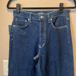 Wild Fable New  Super High Rise Straight Leg Button Fly Blue Jeans Size 6 Photo 6