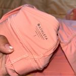 Athleta  Athena Longline Sports Bra Medium Low
Impact Peach Pink One Shoulder Photo 4