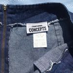 Vtg California concepts denim skirt size 22 Photo 3