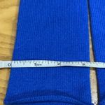 NWT Newtone Brand Royal Blue Knit Wool Angora Blend Arm Warmers Made in Scotland Photo 9