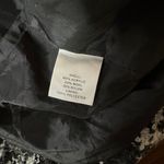 Halogen Y2K Academia Black Plaid Wool Blend Button Mini Tweed Skirt Sz 2 Photo 5