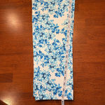 Garnet Hill  Floral‎ Jeans Blue White Size 12 Photo 10