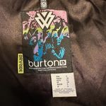 Burton  Teal and Brown Checkered Ski Jacket Photo 3