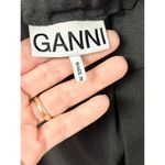 Ganni Pull On High Rise Side Pocket Elastic Waist Sweatpants Black Womens 32 / 2 Photo 2