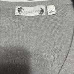 Ingrid Hass Multicolor Diamond Pattern Cardigan Gray Size M Photo 3