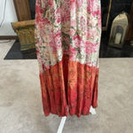 Angie High Low Dress Womens L Pink Festival Brunch Resort Coastal Cruise Beach Photo 4